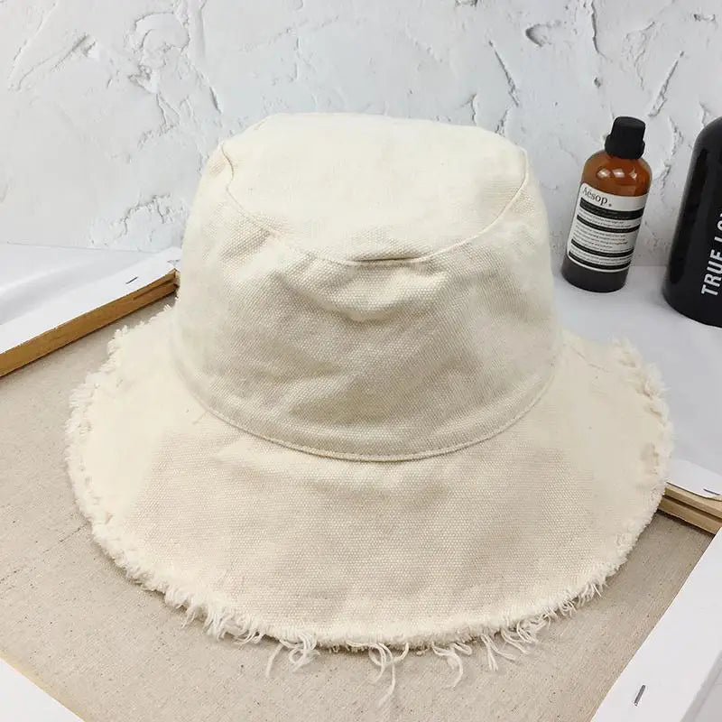 Elegant Tassel Brim Fisherman Hat for Casual Everyday Looks