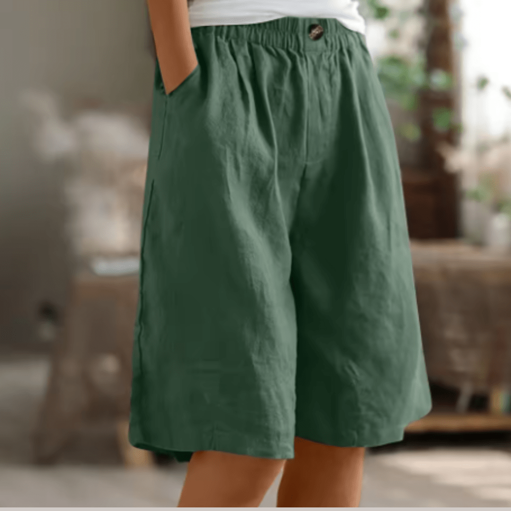 Women Relaxed Fit Casual Comfort Shorts For Everyday Wear