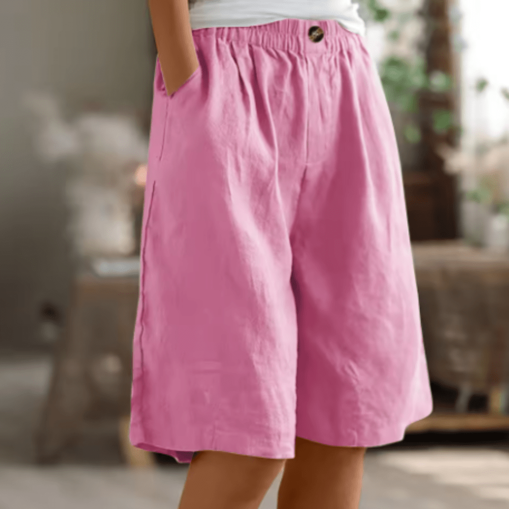 Women Relaxed Fit Casual Comfort Shorts For Everyday Wear