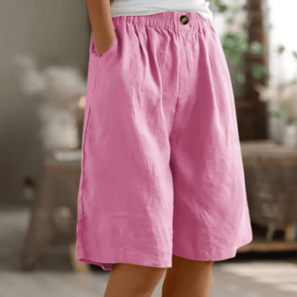Women Relaxed Fit Casual Comfort Shorts For Everyday Wear
