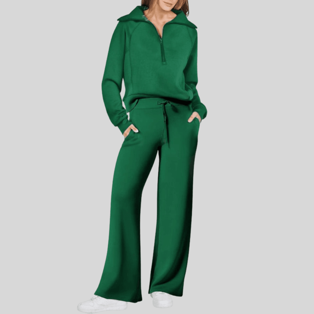 Women Oversized Sweatshirt And Pants Lounge Set