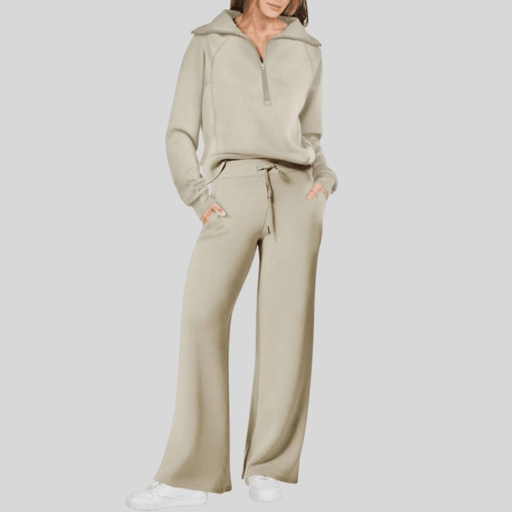 Women Oversized Sweatshirt And Pants Lounge Set
