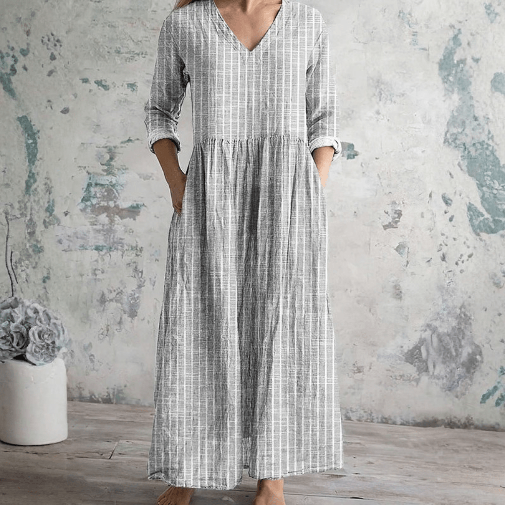 Striped Maxi Dress
