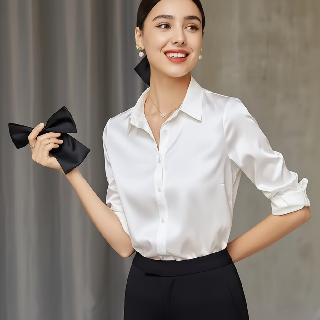 Elegant Relaxed Blouse for Timeless Style and Everyday Comfort