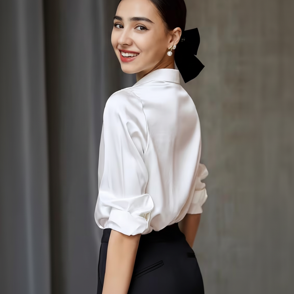 Elegant Relaxed Blouse for Timeless Style and Everyday Comfort