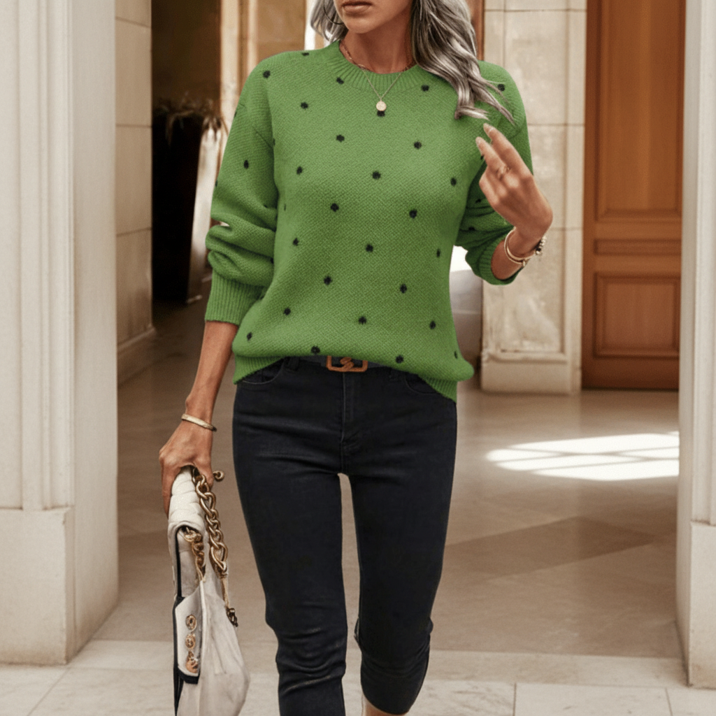 Polka Dot Sweater