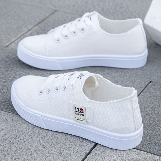 Casual Denim Lace Sneakers
