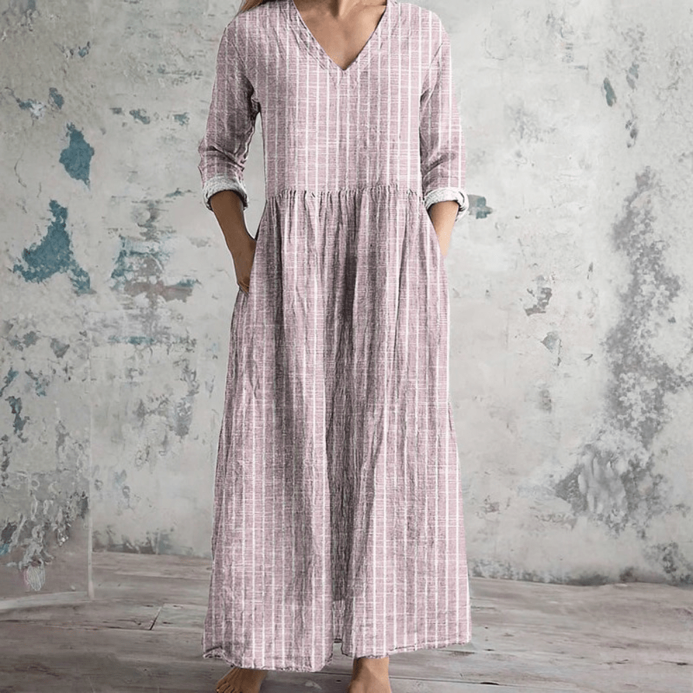 Striped Maxi Dress