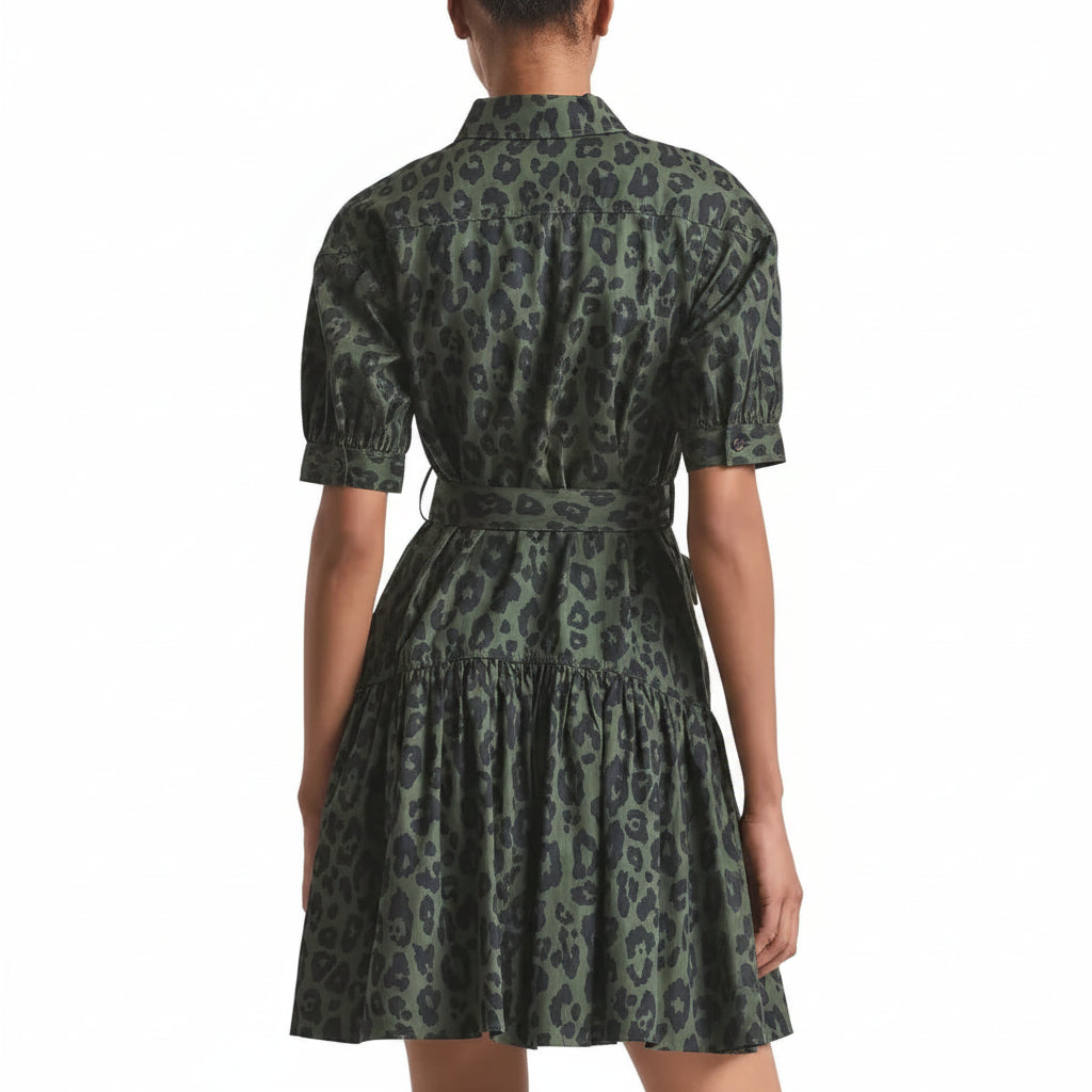 Damen Luma A-Linien Hemdblusenkleid