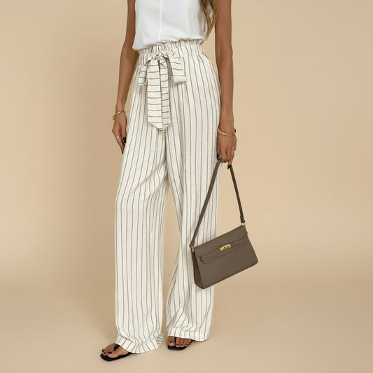 High Waist Wide Pants
