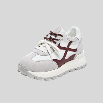 Erhöhte Trainings-Plateau Sneaker