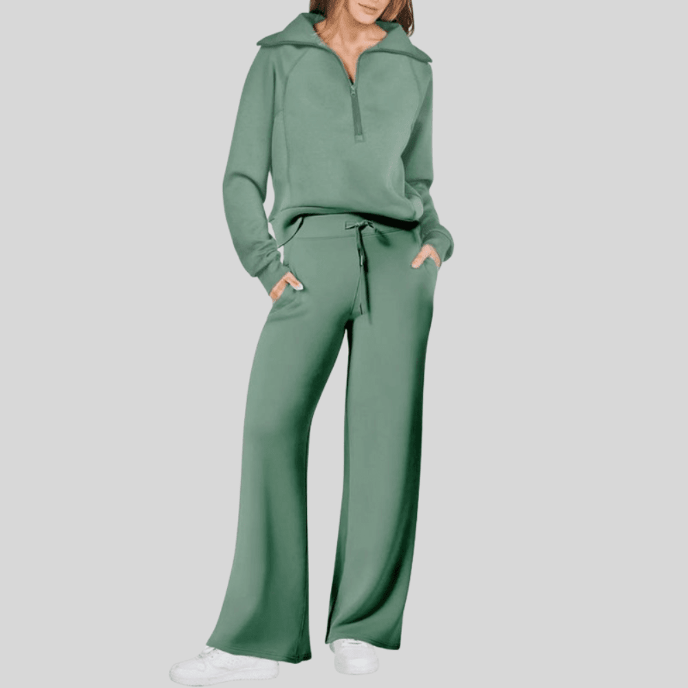 Women Oversized Sweatshirt And Pants Lounge Set