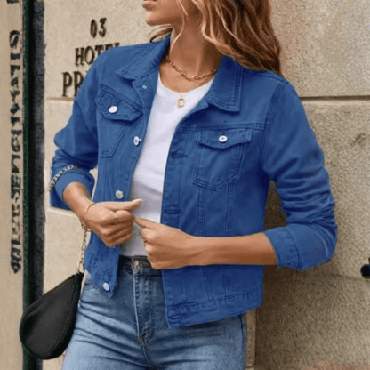 Classic Lightweight Denim Jacket For Everyday Casual Style
