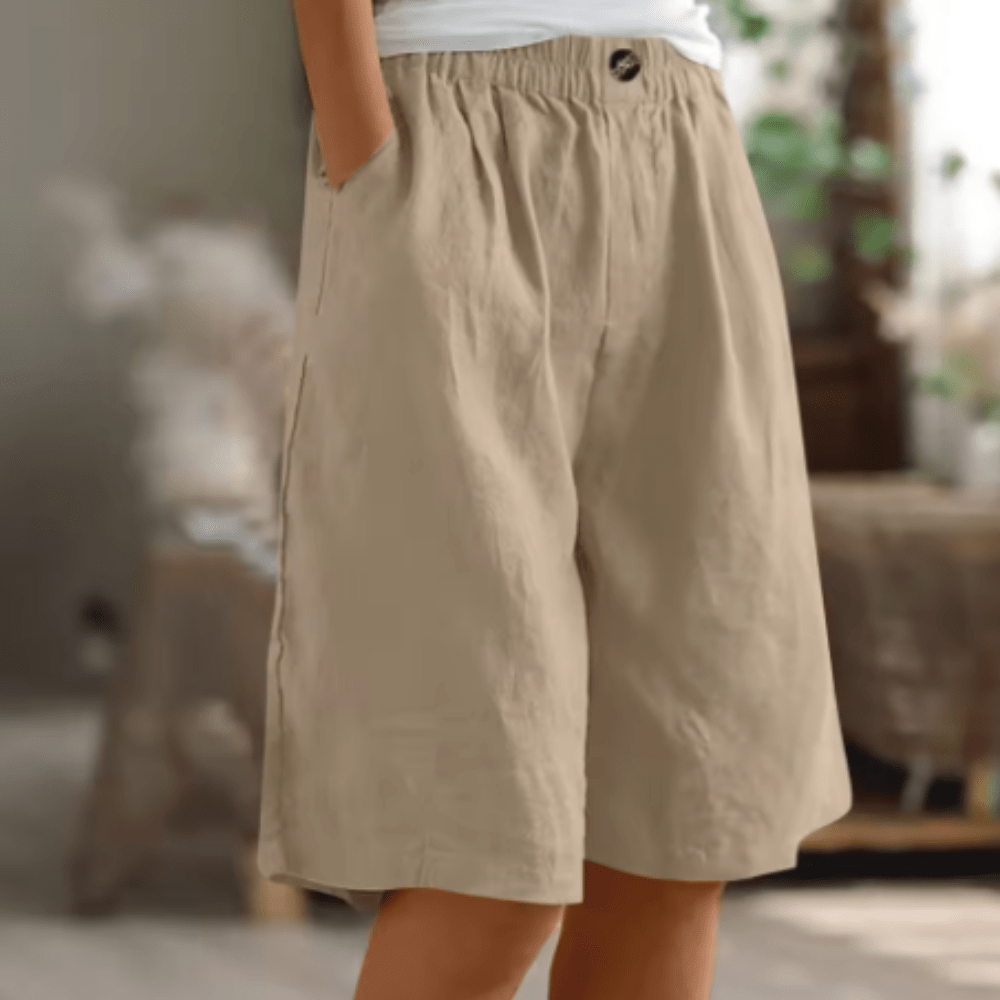 Women Relaxed Fit Casual Comfort Shorts For Everyday Wear