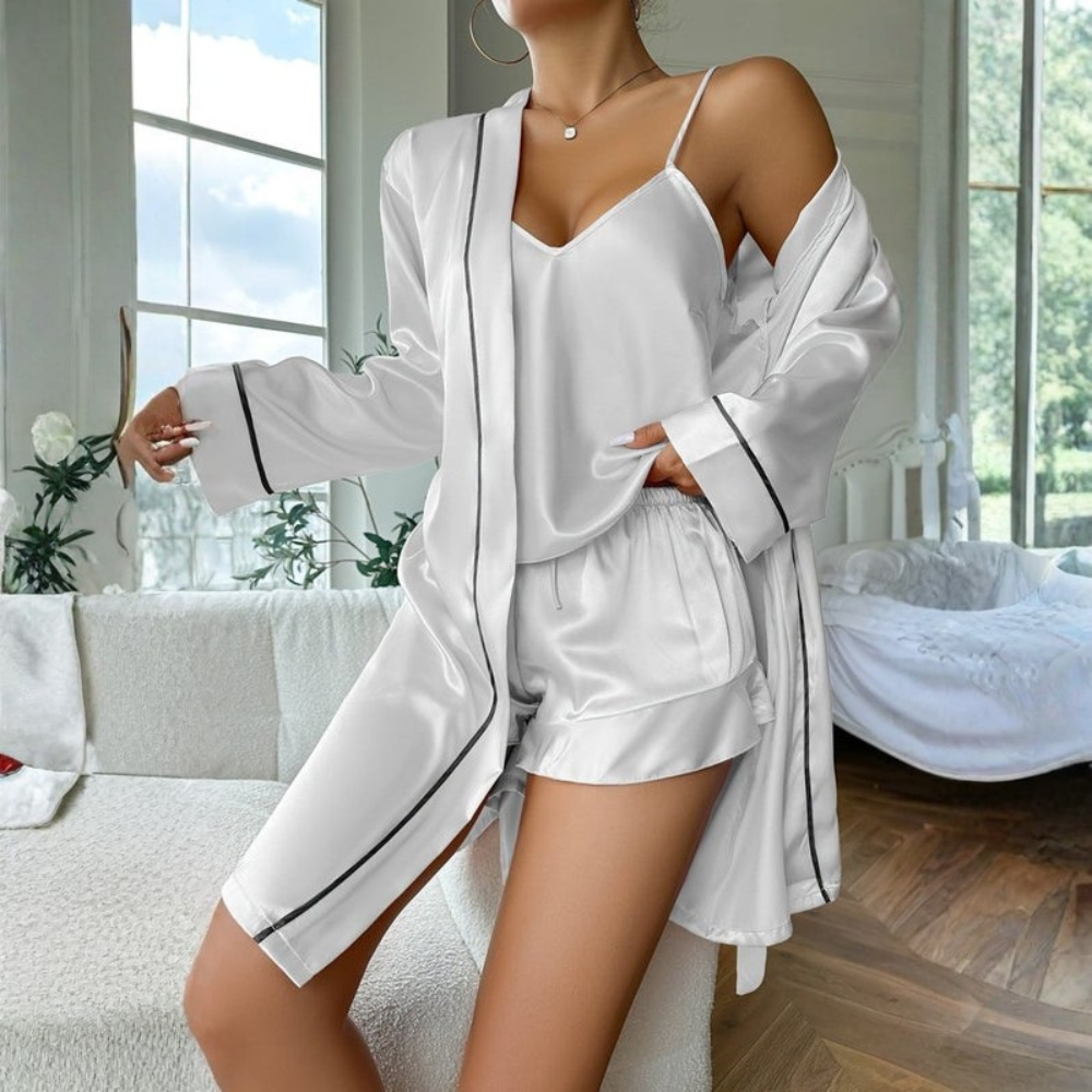 Pajama Shorts Loungewear Set
