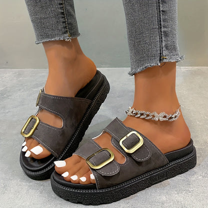 Outdoor Fashion Leather Sandals