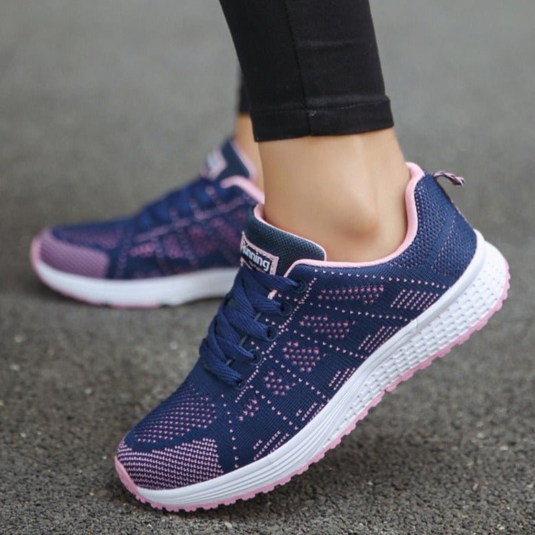 Lightweight Breathable Running Sneakers With Cushioned Sole