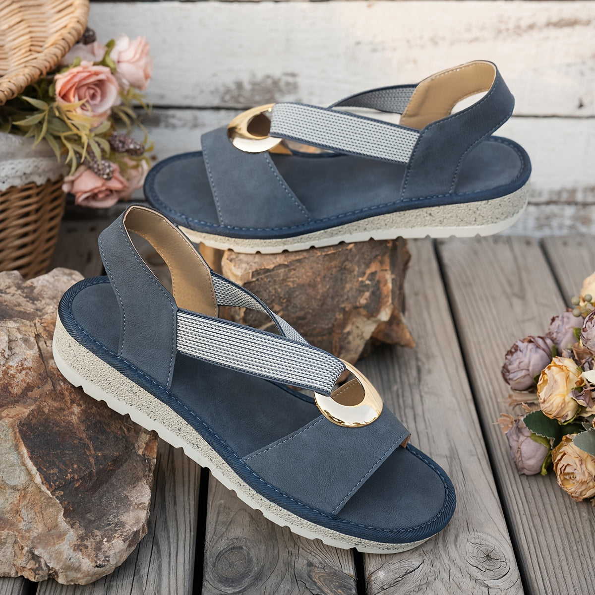 Vielseitige Freizeit-Ledersandalen