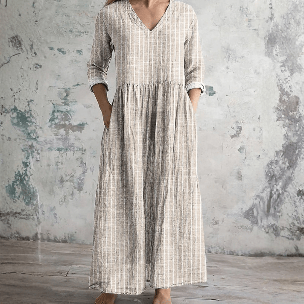 Striped Maxi Dress