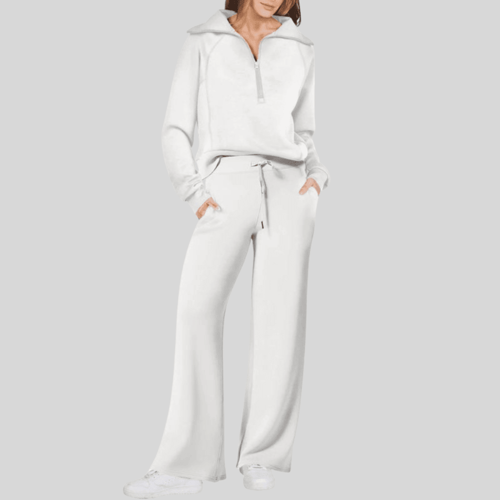Women Oversized Sweatshirt And Pants Lounge Set