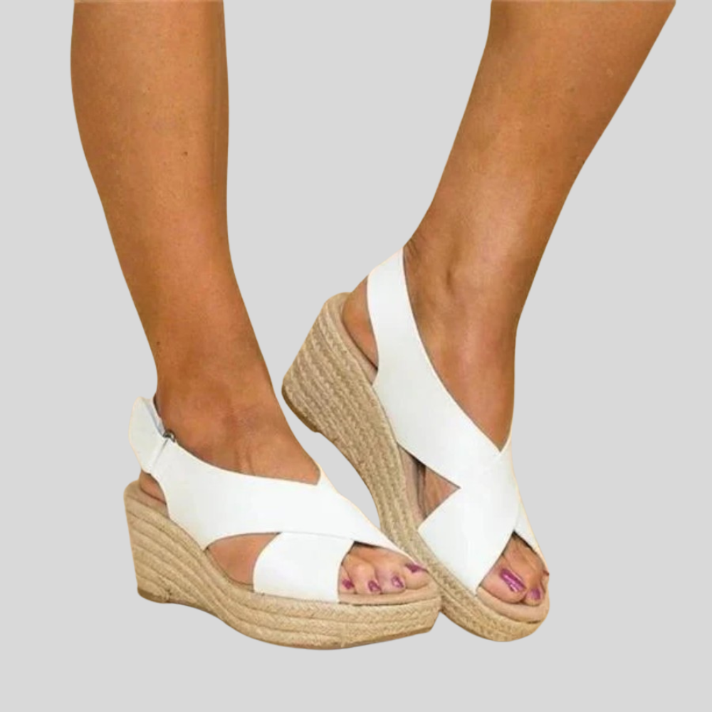 Women Orthopedic Espadrille Wedge Sandals Comfortable Summer Footwear