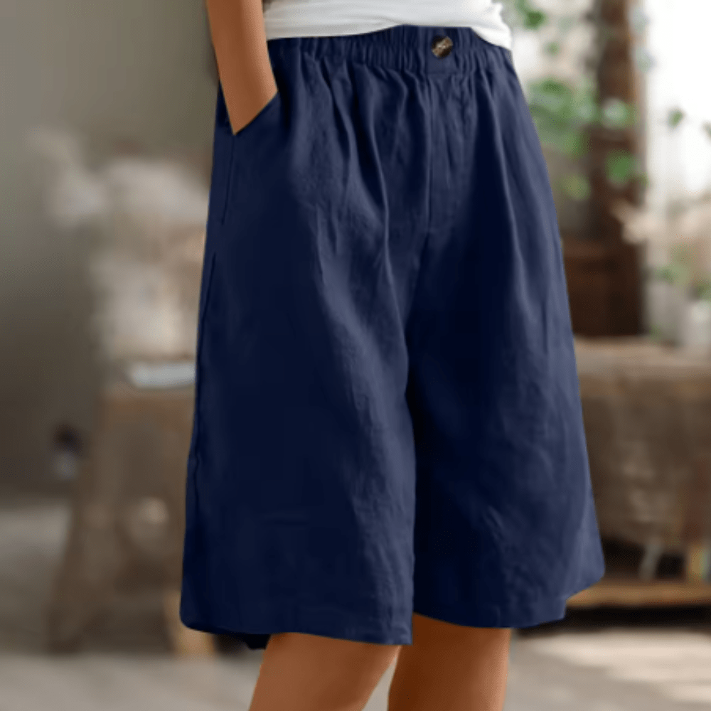 Women Relaxed Fit Casual Comfort Shorts For Everyday Wear