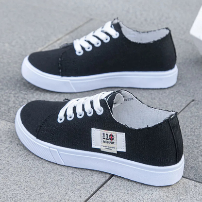 Lässige Denim Schnürsneaker