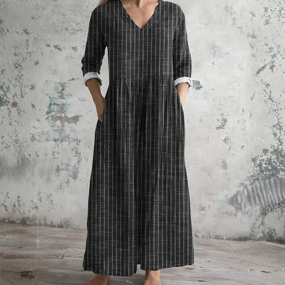 Striped Maxi Dress