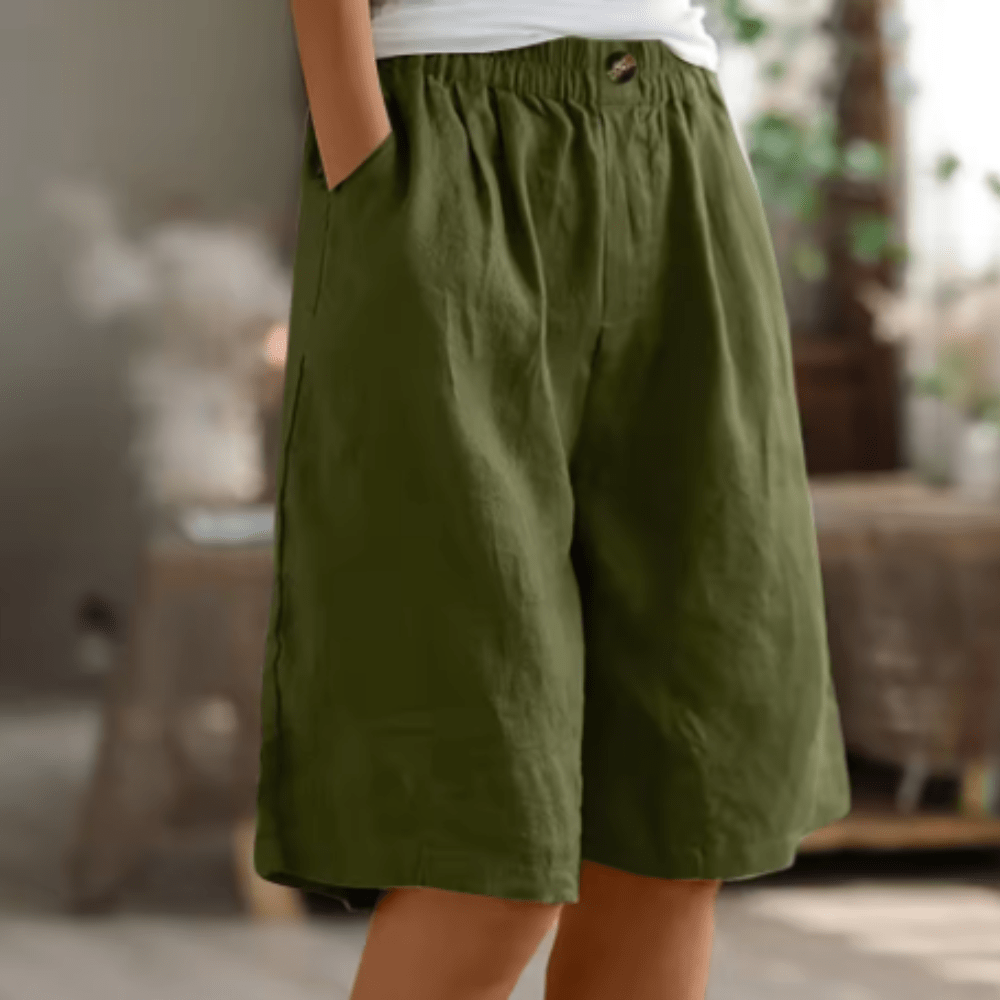 Women Relaxed Fit Casual Comfort Shorts For Everyday Wear