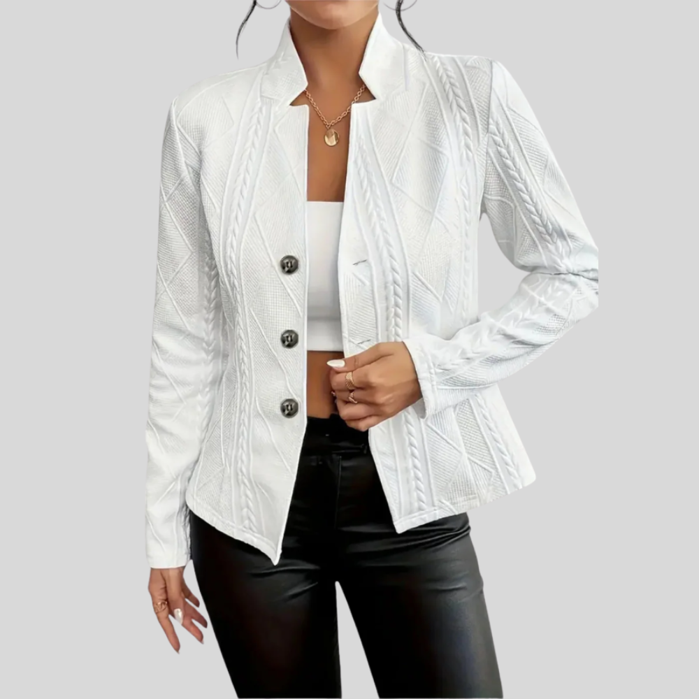 Chaqueta ligera con cremallera y repelente al agua para mujer, uso casual