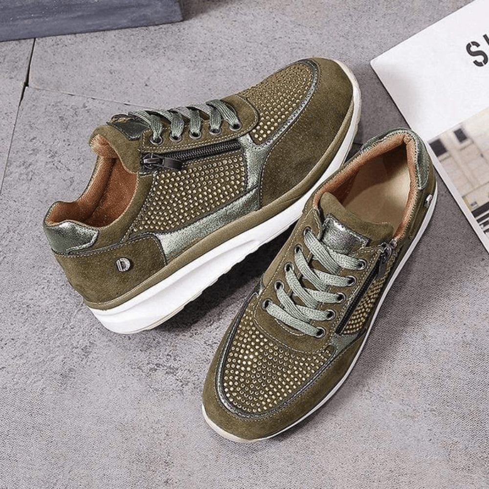 Women Orthopedic Wide Fit Walking Shoes