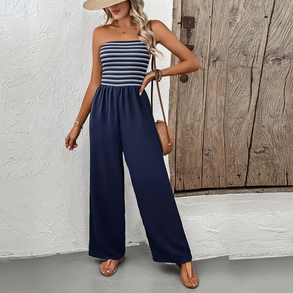 Radiant Easy Summer Jumpsuit with Versatile Style