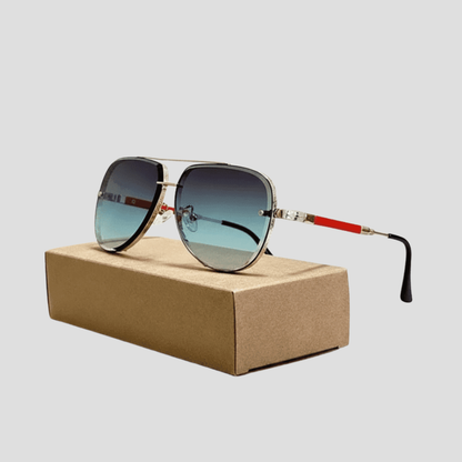 Damen Piloten-Sonnenbrille UV-Schutz Leichter Rahmen Für den Alltag