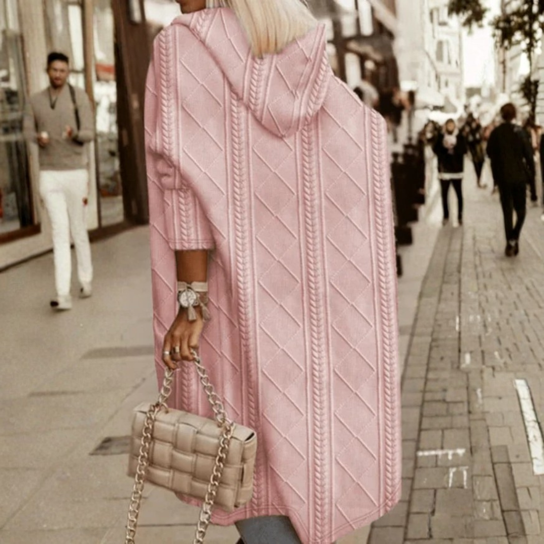MAELYN - Long Hooded Cardigan