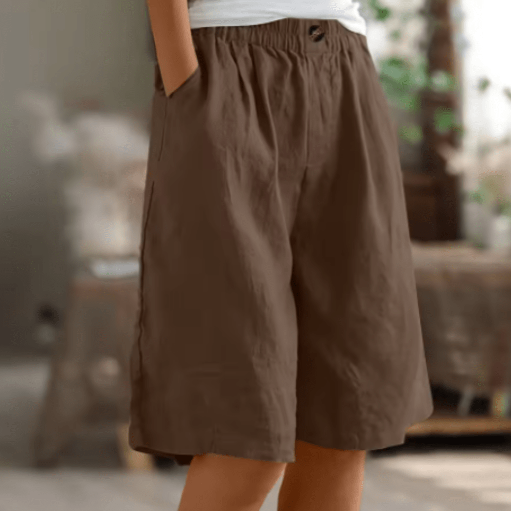 Women Relaxed Fit Casual Comfort Shorts For Everyday Wear