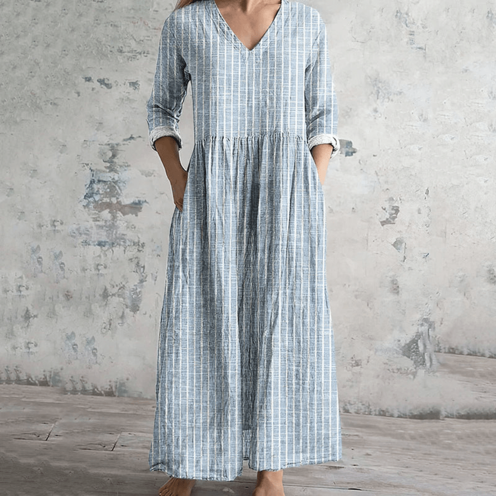 Striped Maxi Dress