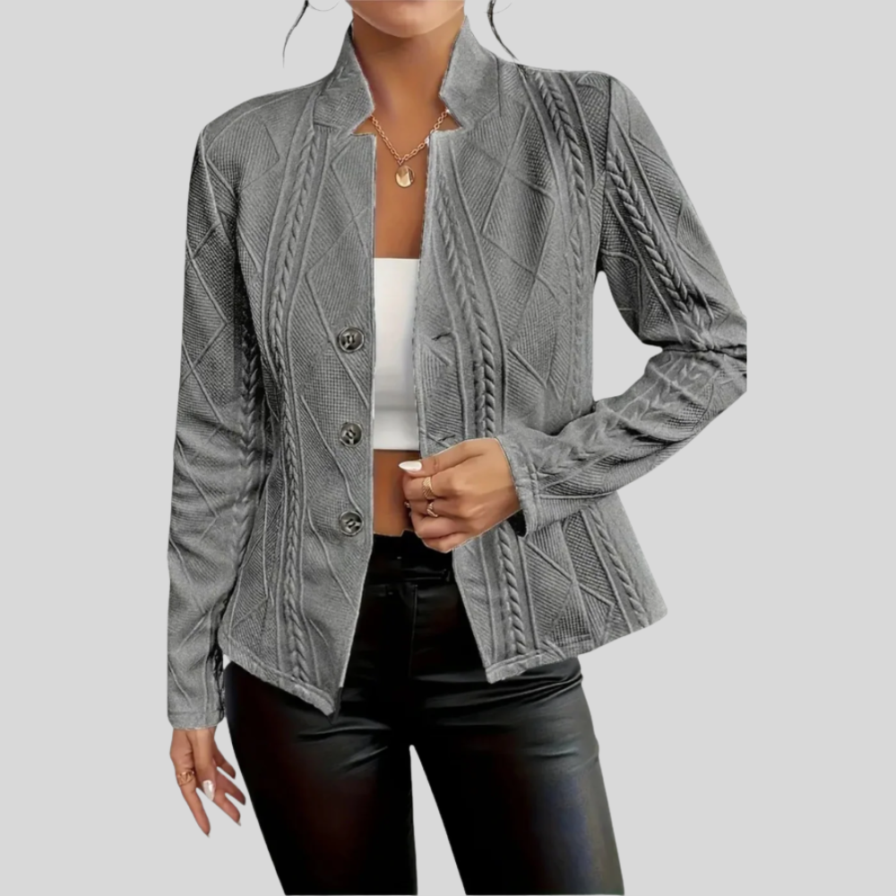 Chaqueta ligera con cremallera y repelente al agua para mujer, uso casual