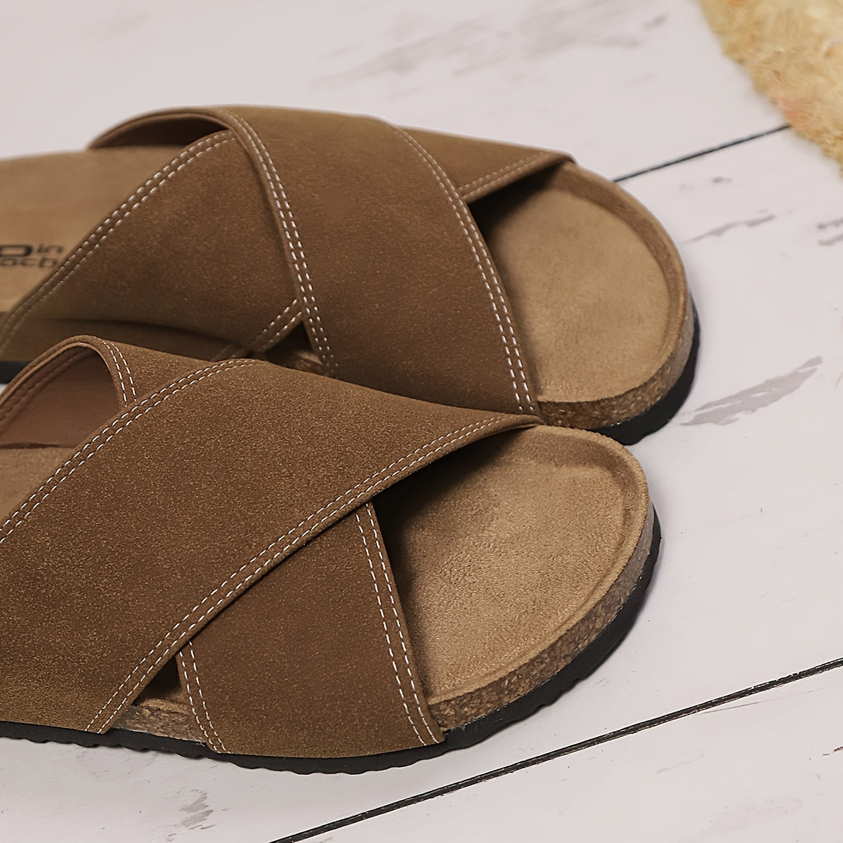 Ledersandalen mit weicher Sohle