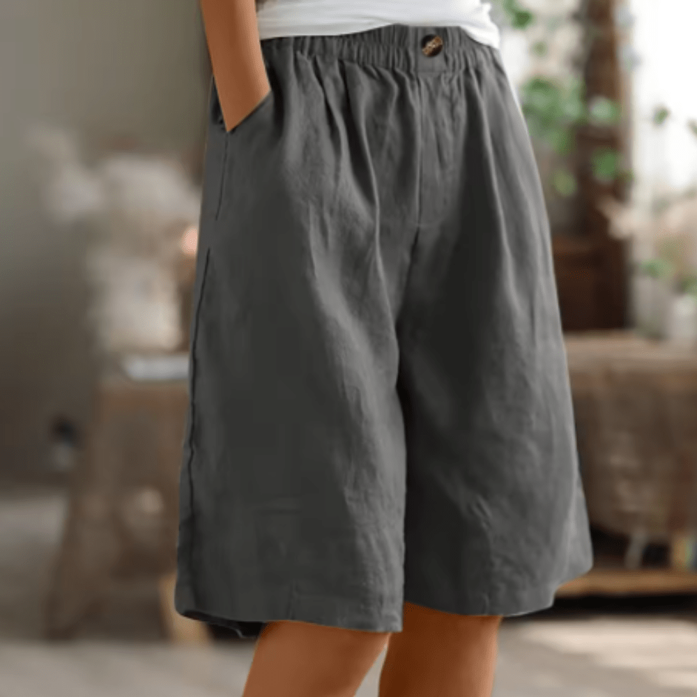 Women Relaxed Fit Casual Comfort Shorts For Everyday Wear