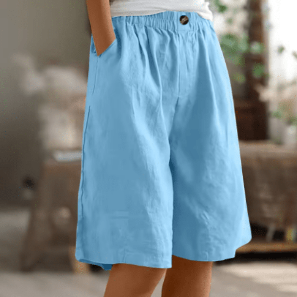 Women Relaxed Fit Casual Comfort Shorts For Everyday Wear