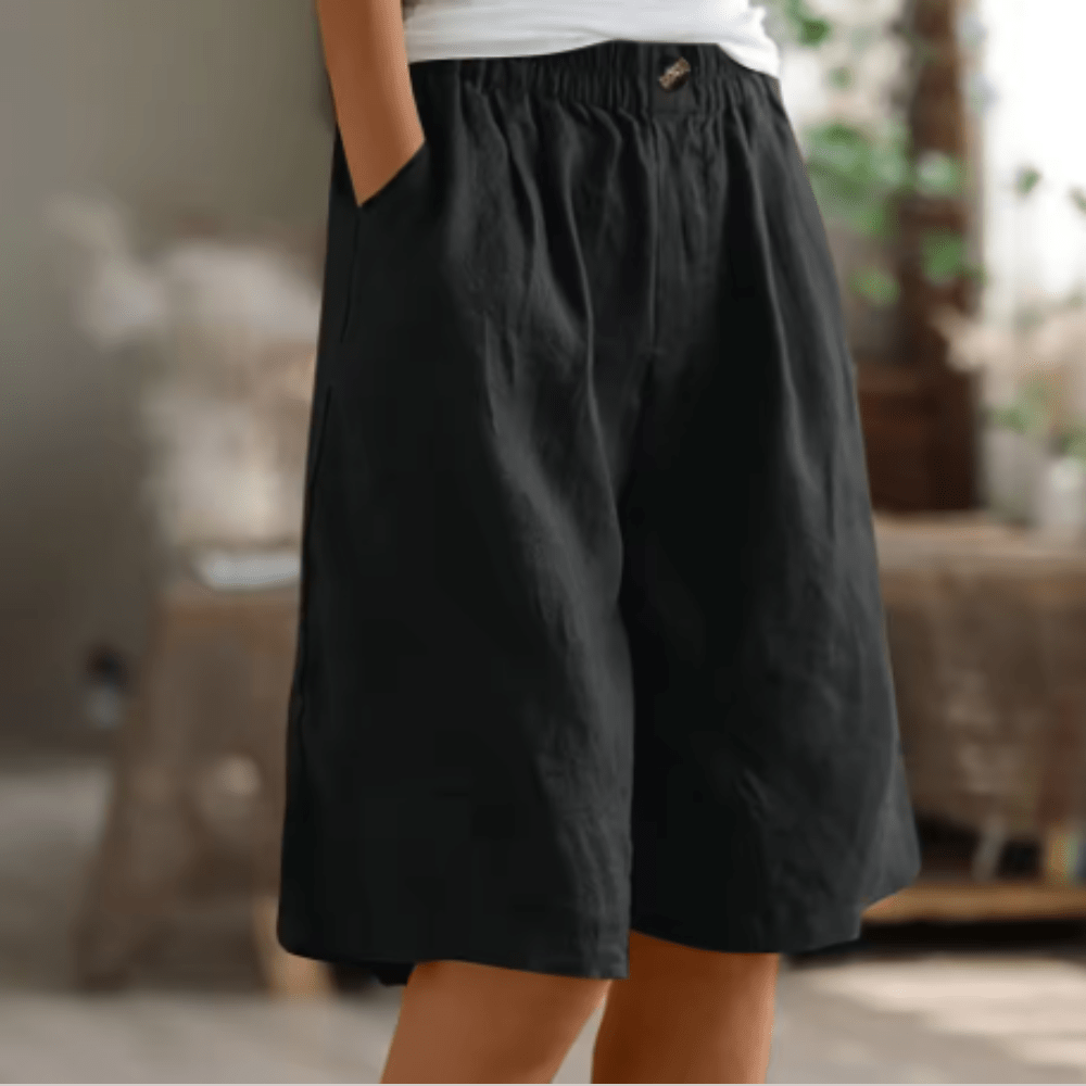 Women Relaxed Fit Casual Comfort Shorts For Everyday Wear
