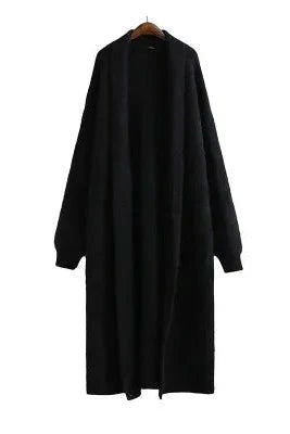 Arlena - Hooded Longline Knit Cardigan