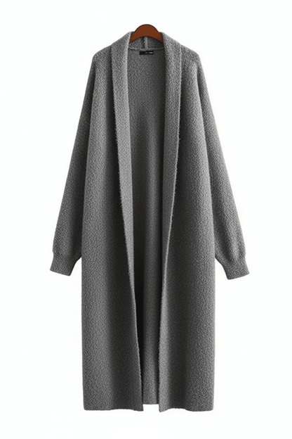 Arlena - Hooded Longline Knit Cardigan