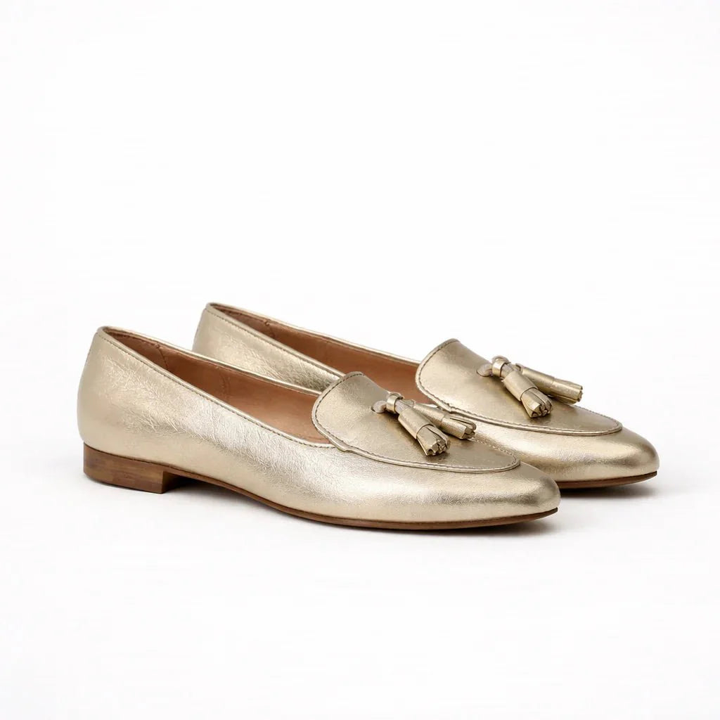 Women Elegant Tassel Detail Statement Moccasin Loafers