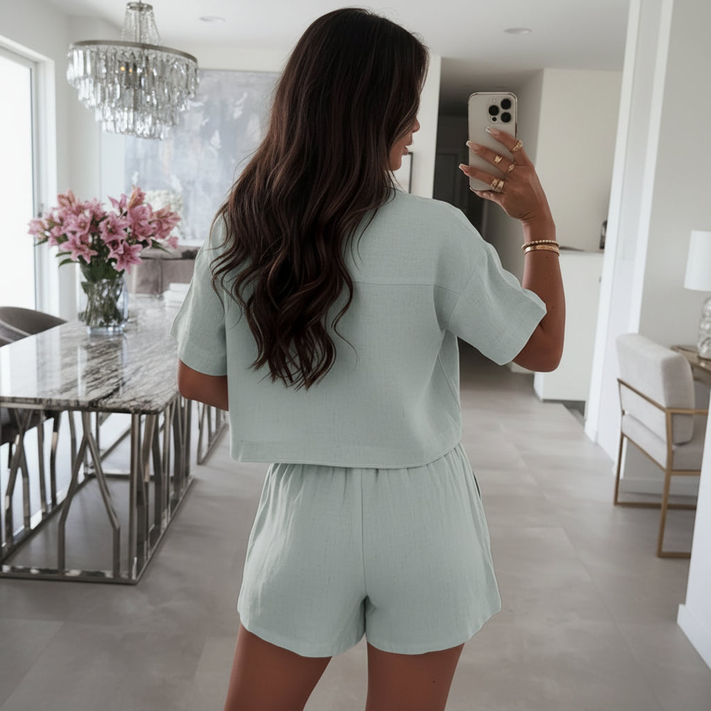 Modern Summer Shorts Set for Effortless Everyday Style