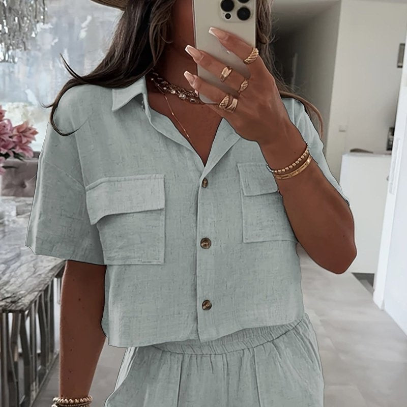 Modern Summer Shorts Set for Effortless Everyday Style