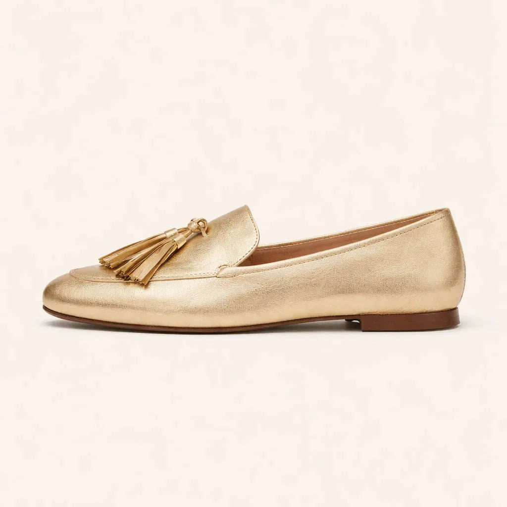 Women Elegant Tassel Detail Statement Moccasin Loafers