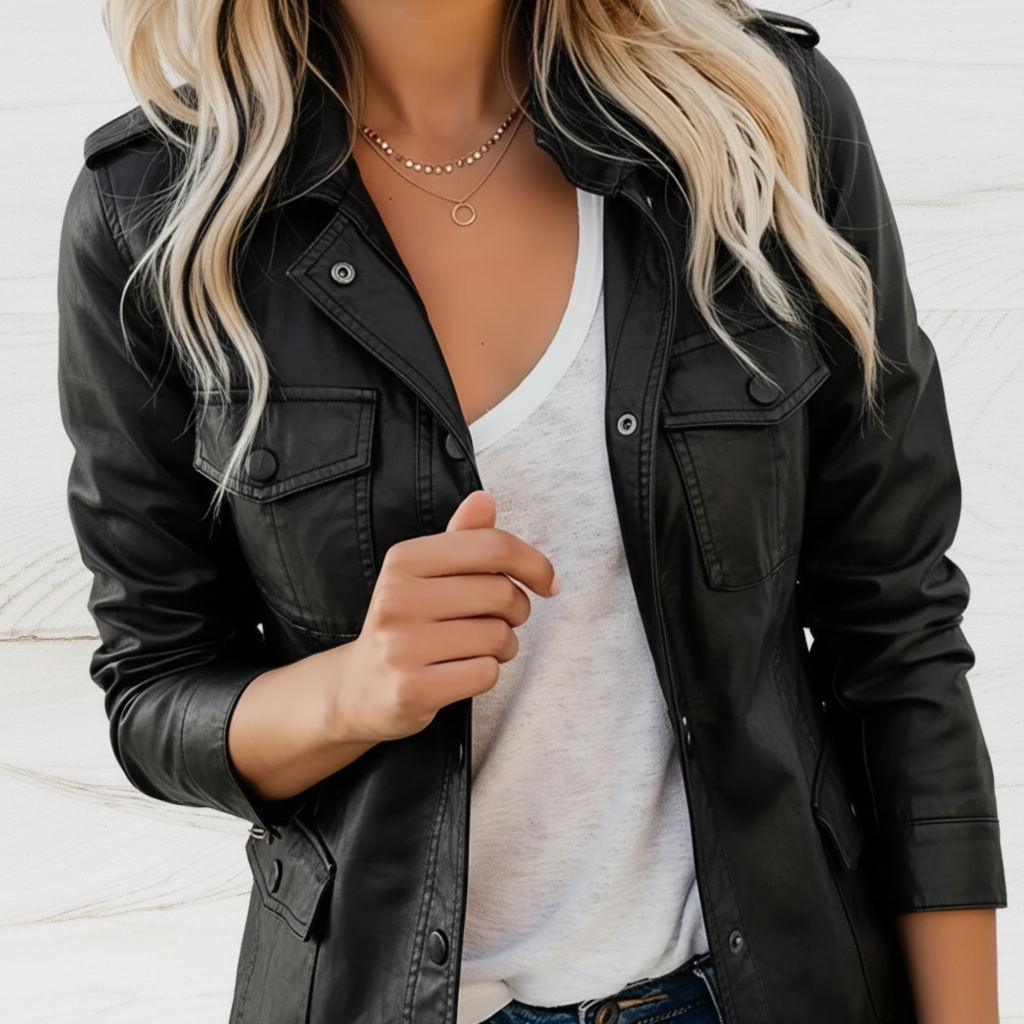 Sophisticated Lightweight Layering Jacket for Polished Seasonal Wear