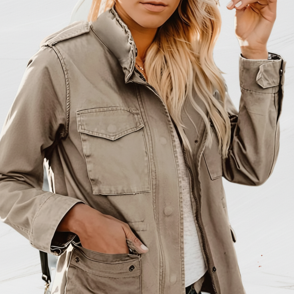Sophisticated Lightweight Layering Jacket for Polished Seasonal Wear