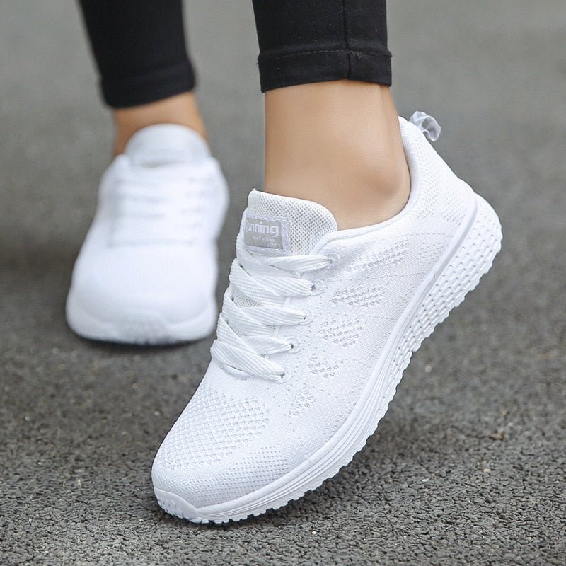 Lightweight Breathable Running Sneakers With Cushioned Sole